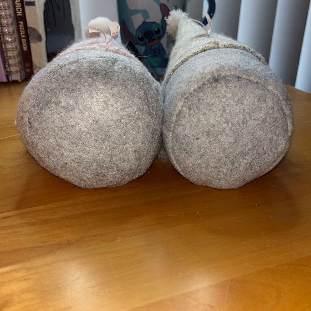 Cozy Knit Gnome Decor Set - Pink and Gray - Picture 3 of 8